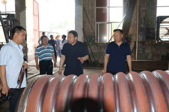 太康县自然资源局再次深入企业组团“把脉问诊”B级锅炉安全发展